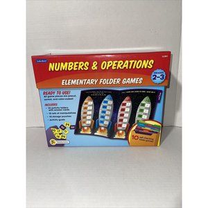 Lakeshore numbers & operations Kit 10 Elementary Folder Games Grades 2/3
